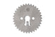 PINON DISTRIBUCION EJE DE LEVAS YAMAHA 34T YBR125/YD110 CRUX / UNIVERSAL