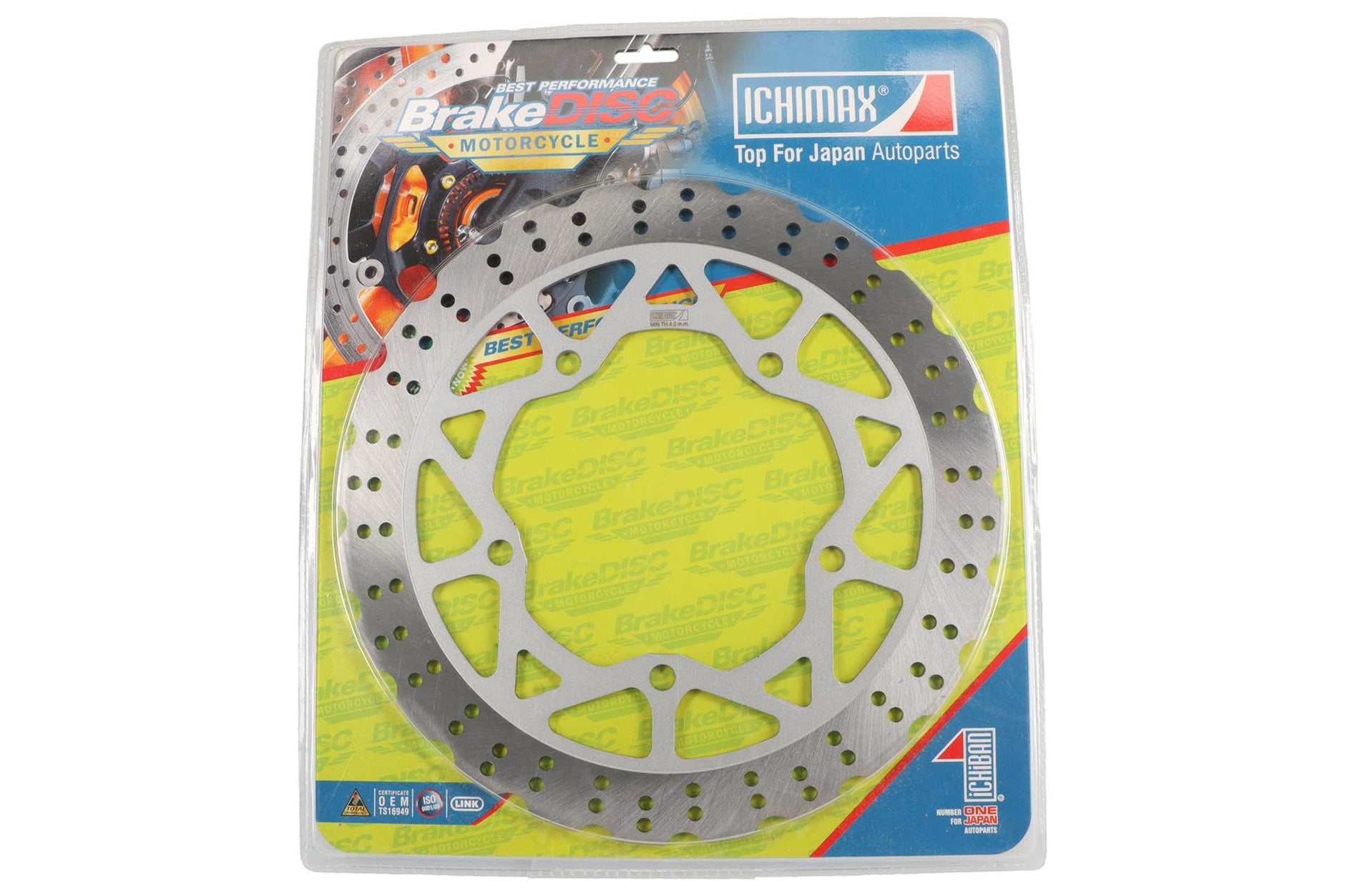 DISCO FRENO DEL KAWASAKI (GRIS) NINJA-250RR / NINJA-300  / ER-300 / EX-250 / EX-300 / Z-250SL / Z-300 / KAWASAKI MOTOS