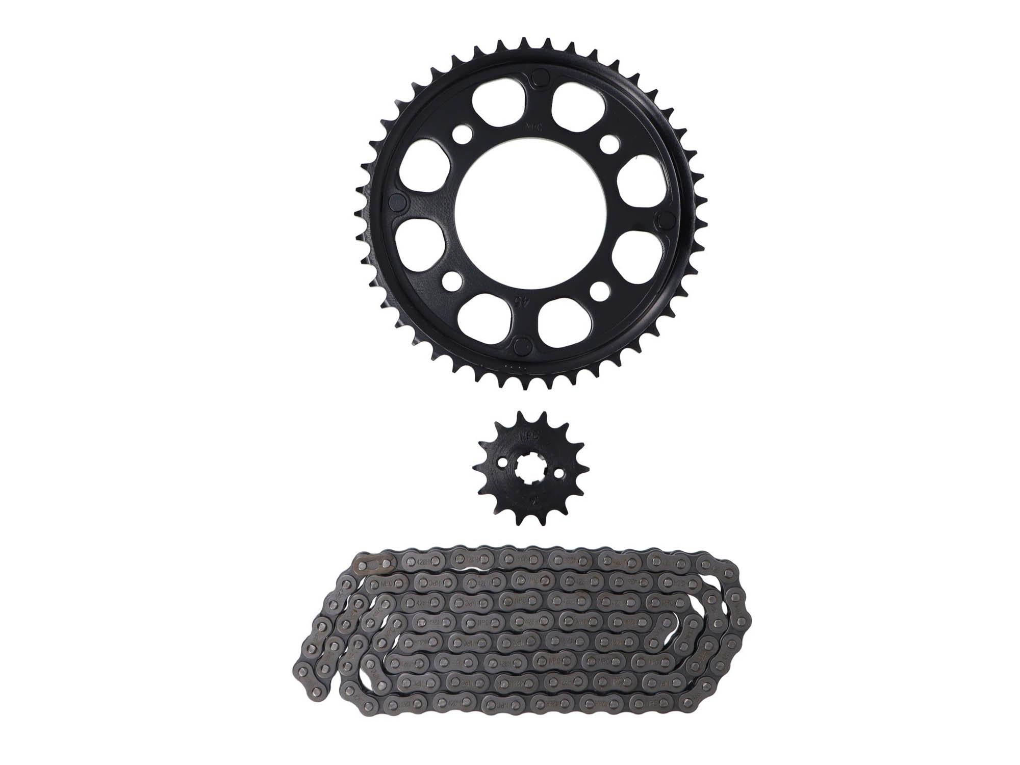 KIT TRANSMISION HONDA CB190R (15/47) (428HX-132) / HONDA