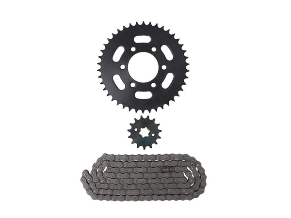 KIT TRANSMISIÃN BAJAJ PULSAR 180/220F (15/42) (428H-132)  6 PERNOS / AUTECO MOTOS