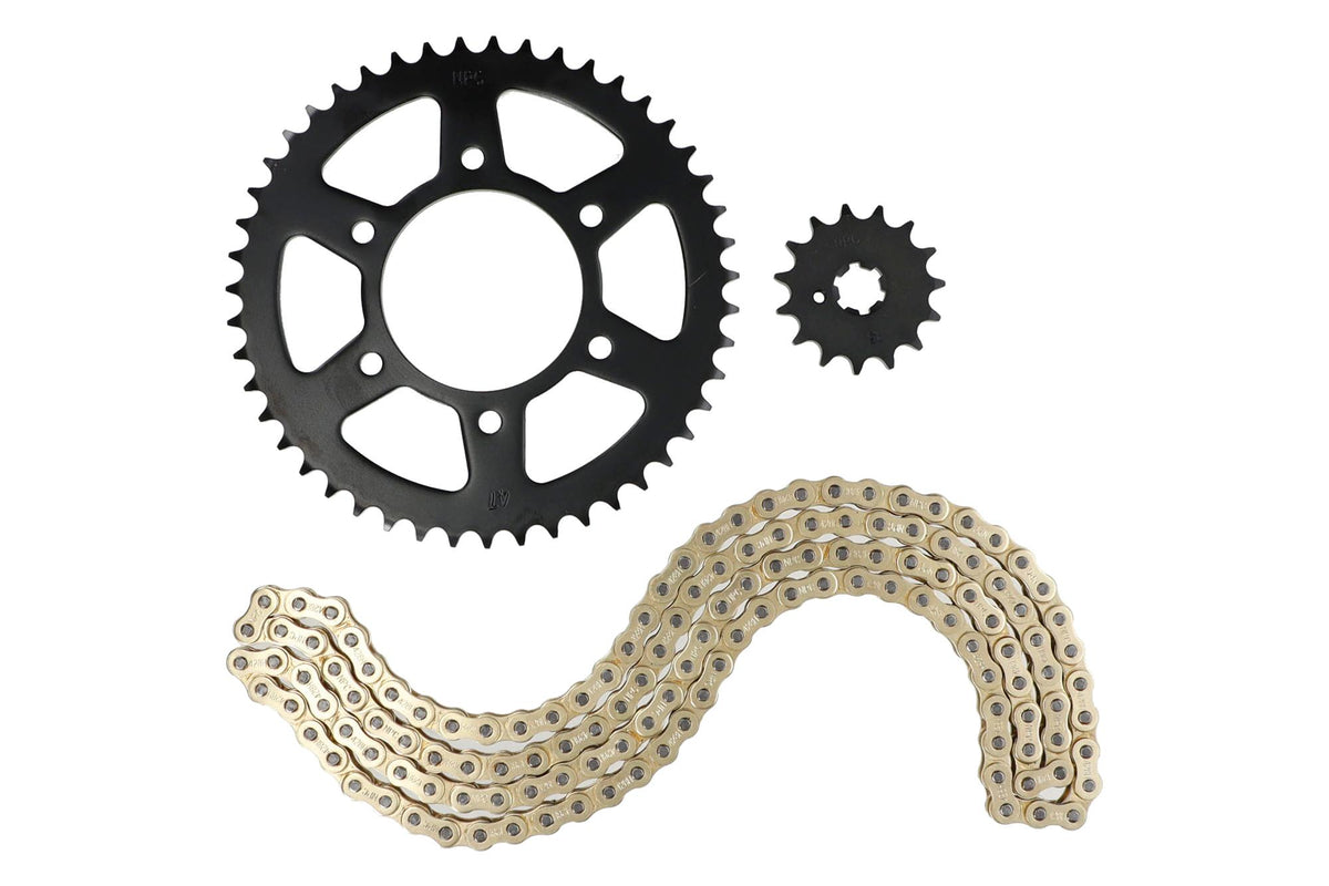KIT TRANSMISION YAMAHA YZF R15 V2 (DORADO) (R) / YAMAHA MOTOS