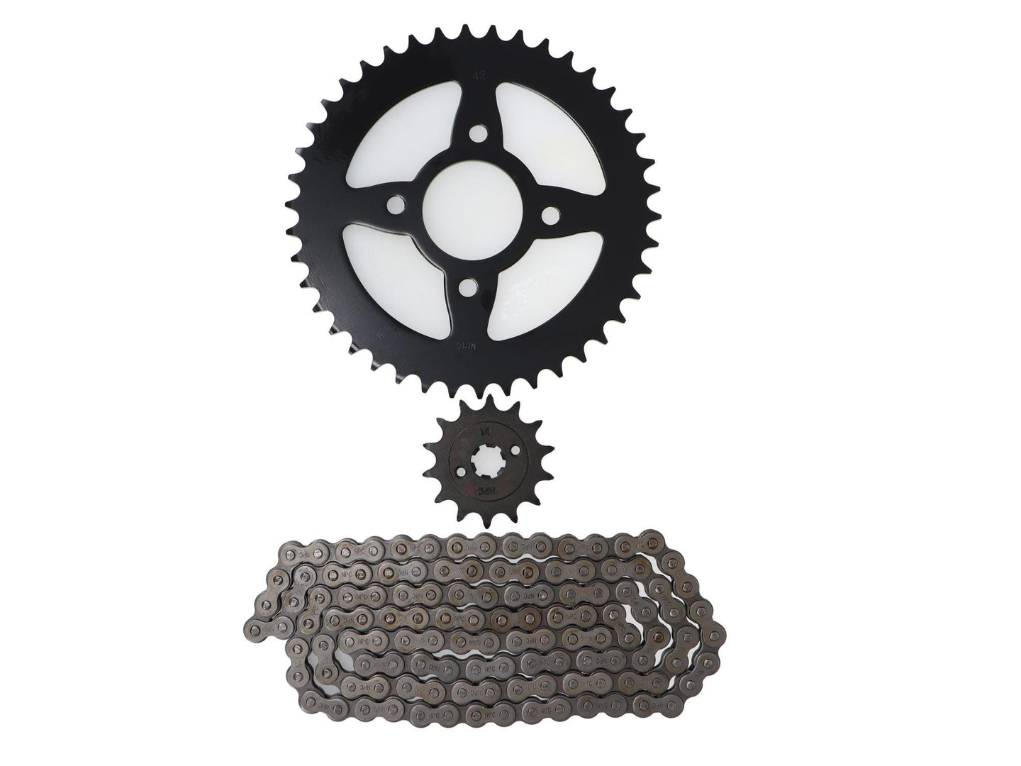 KIT TRANSMISION KTM DUKE 200 (4 PERNOS) (R) (14/42) (520HX-120) / UNIVERSAL