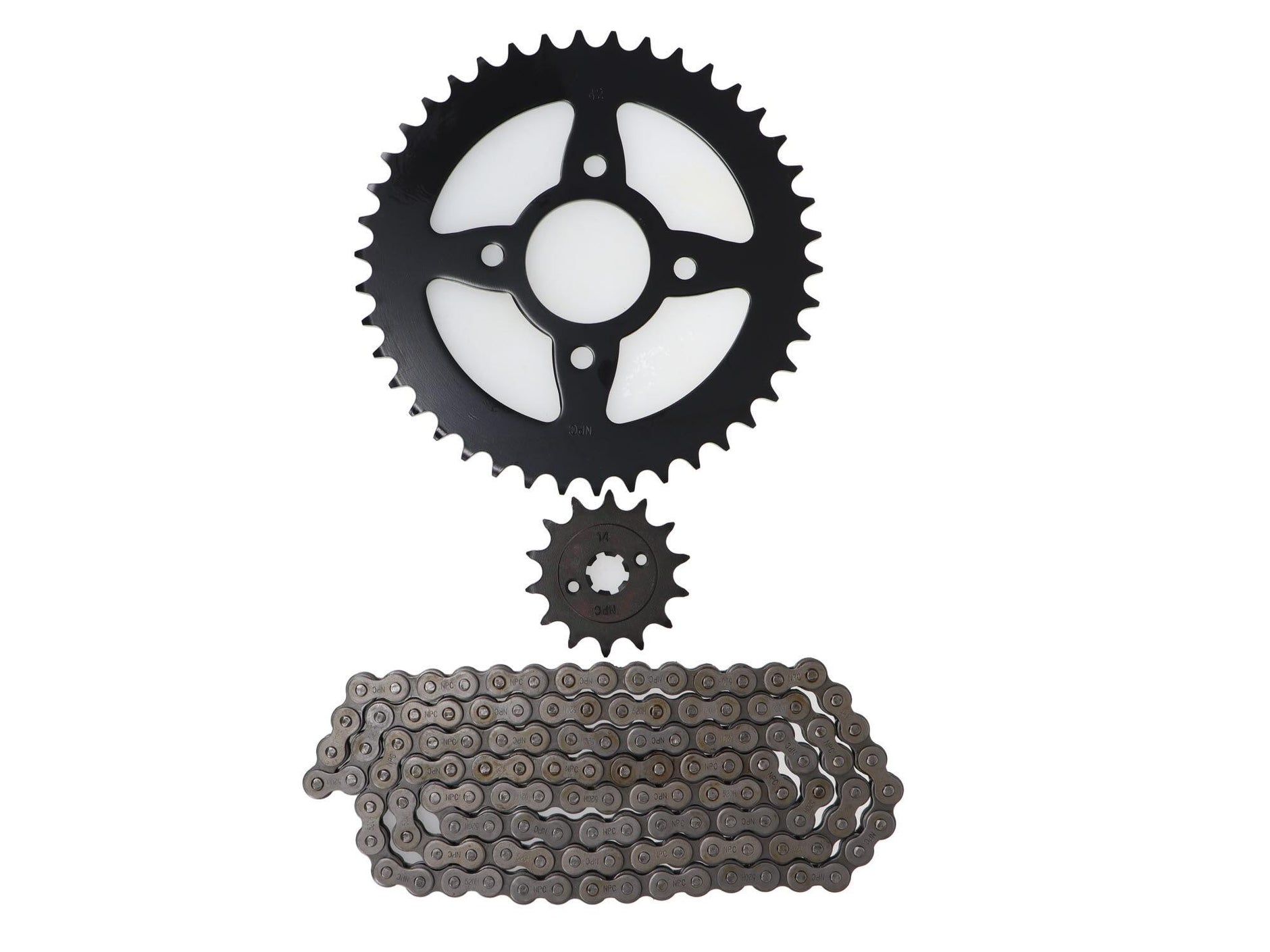 KIT TRANSMISION KTM DUKE 200 (4 PERNOS) (R) (14/42) (520HX-120) / UNIVERSAL