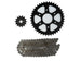 KIT TRANSMISION KTM DUKE 200 (6 PERNOS) (PIÃON 12T+CATALINA 42T+520HX120) / UNIVERSAL