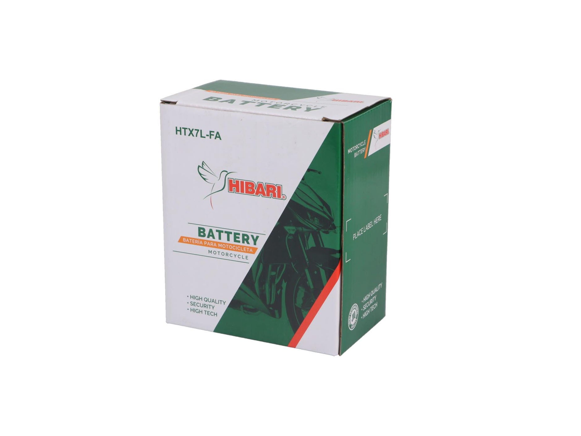 BATERIA ACTIVADA HTX7L-BS TORNADO/GIXXER 250/DR200/DR350/CB190R 12V / UNIVERSAL