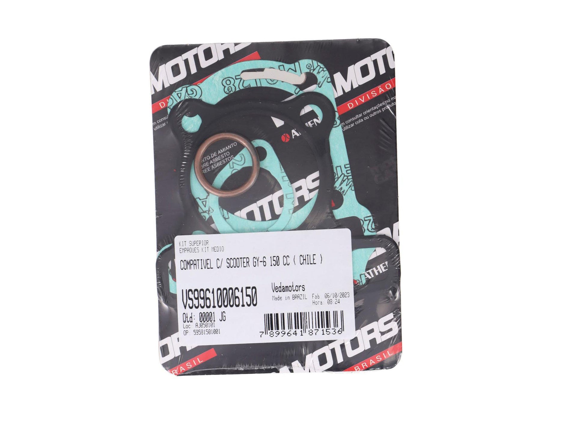KIT MEDIO EMPAQUES MOTO CHINA SCOOTER GY-6 150 / MOTO CHINA