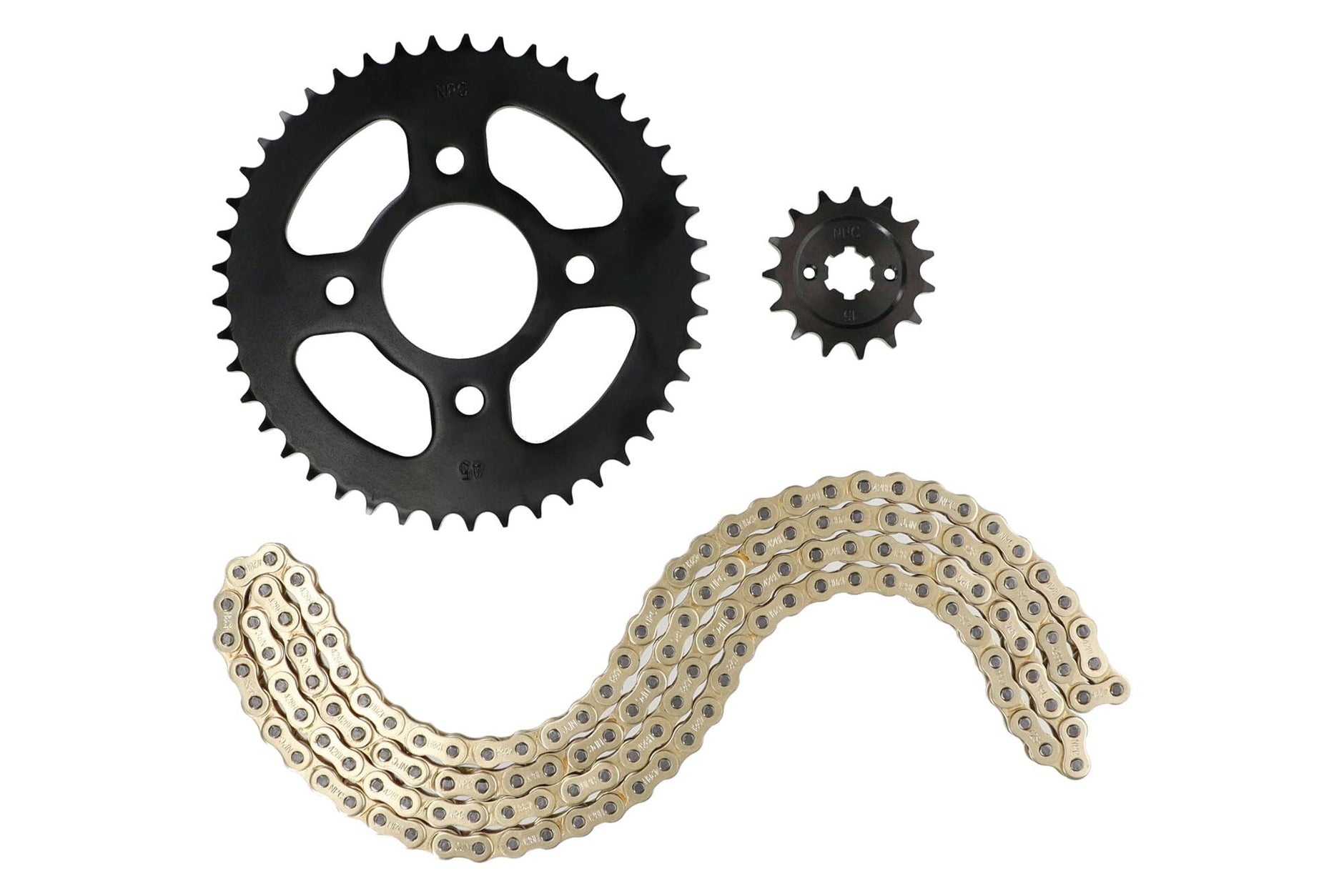 KIT TRANSMISION BAJAJ PULSAR 160 NS FI/TD (20-) (DORADO) (R) / BAJAJ