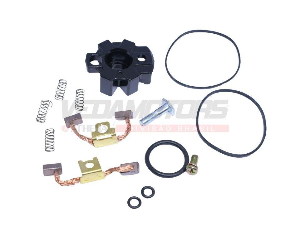 SOPORTE Y ESCOBILLAS HONDA CB 300 (09-15)/XRE 300 (09-22)/CB 250F (16-22)/CRF 230F (08-19)/CRF 250F (19-)/XRE 300 (10-)/CB 300F (23-) / HONDA