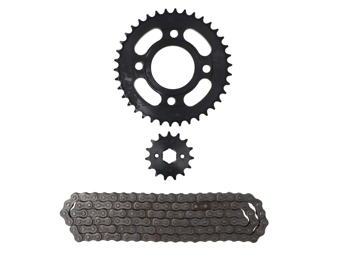 KIT TRANSMISION HONDA CG 125 (15/38) (428H-120) / MOTO CHINA