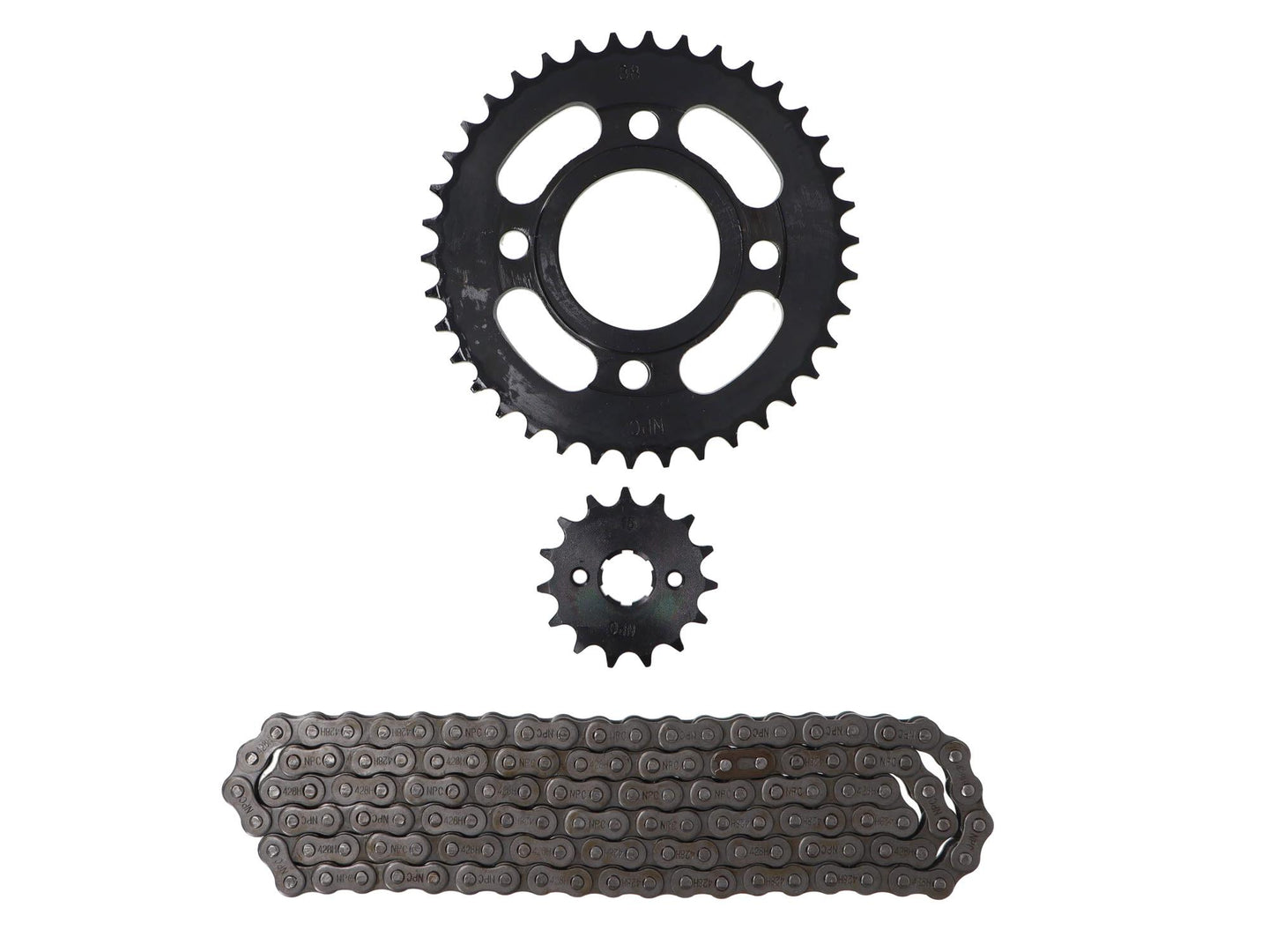 KIT TRANSMISION HONDA CG 125 (15/38) (428H-120) / MOTO CHINA