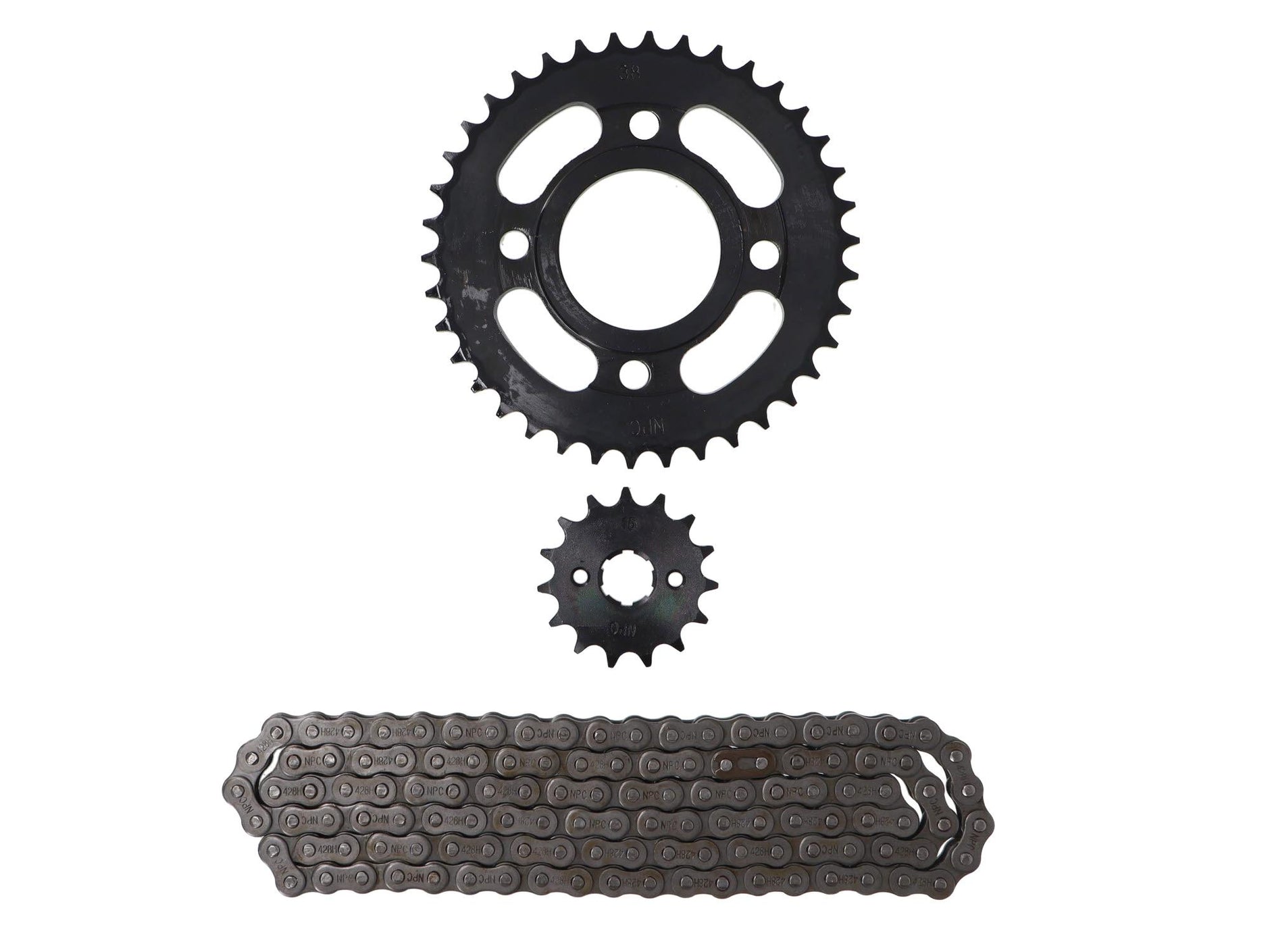 KIT TRANSMISION HONDA CG 125 (15/38) (428H-120) / MOTO CHINA