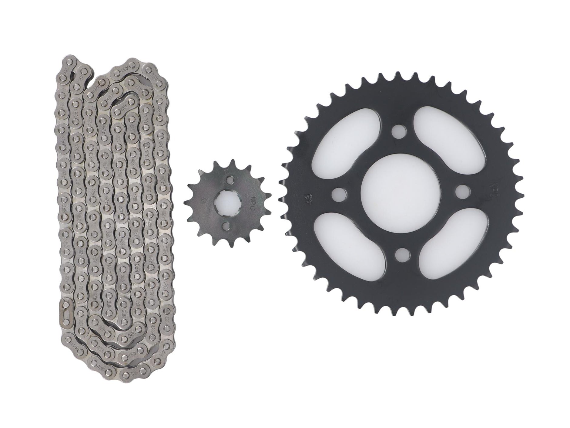 KIT TRANSMISION HONDA CG 125 (15/43) (428H-136) / MOTO CHINA