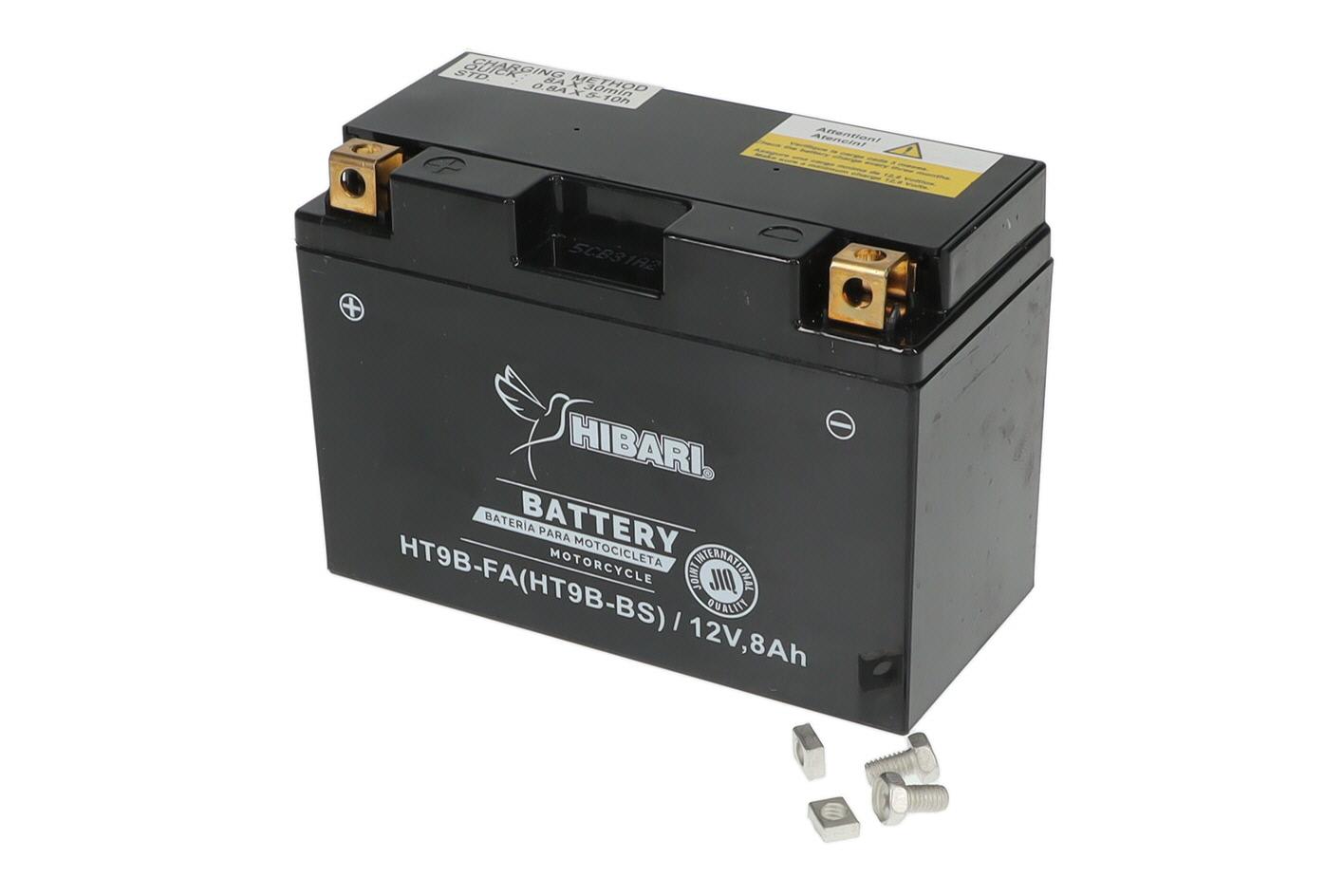 BATERIA ACTIVADA HT9B-BS  YAMAHA TENERE 660/MT03 / UNIVERSAL