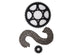 KIT TRANSMISION SUZUKI DR 125//EUROMOT GXT-200 (48/15) (428H-136) DIENTES CATALINA C48/DIENTES PIÃON P15/PASO CADENA 428H/ESLABONES 136L/CENTRO CATALINA 64MM/PERNOS CATALINA 8.5MM/CANTIDAD PERNOS CATALINA 6/DISTANCIA PERNO-PERNO CATALINA 42MM / SUZUKI