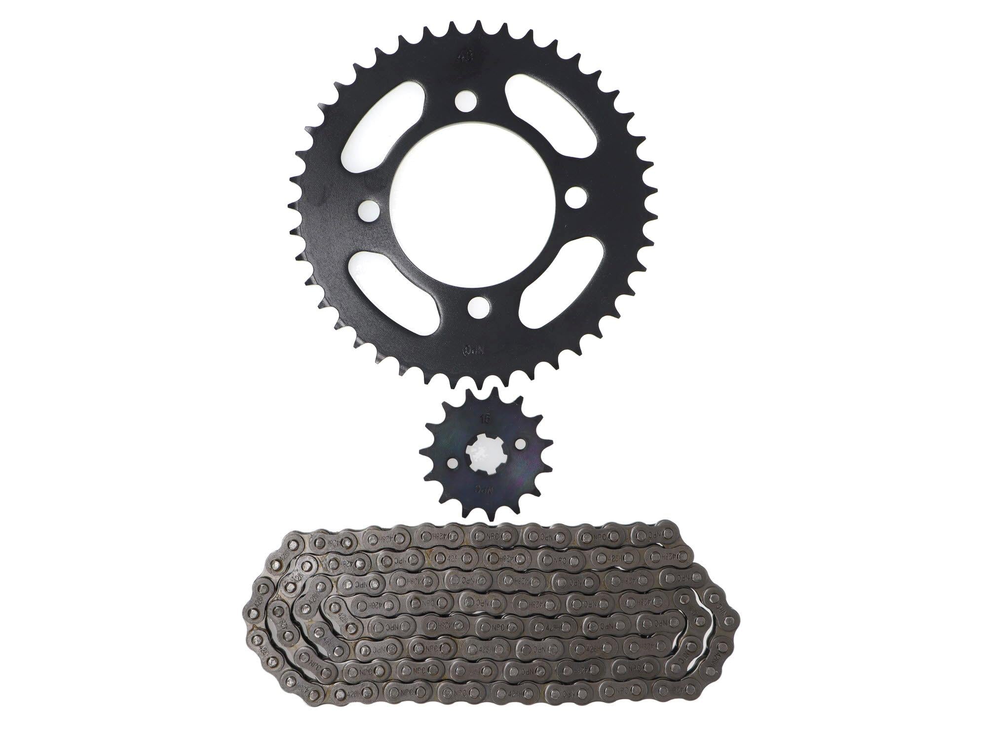 KIT TRANSMISION SUZUKI GZ150 (15T/43) (428HX-132) / SUZUKI