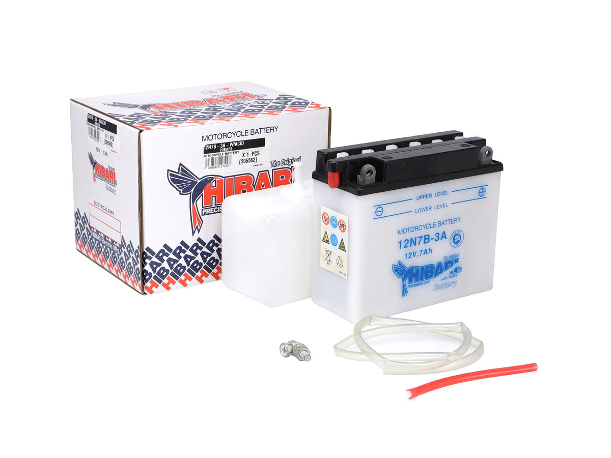 BATERIA (BORNES -/+) DIMENSIONES LARGO 15.1, ANCHO 6.1, ALTO 13.1 CM 12V/7AH / UNIVERSAL