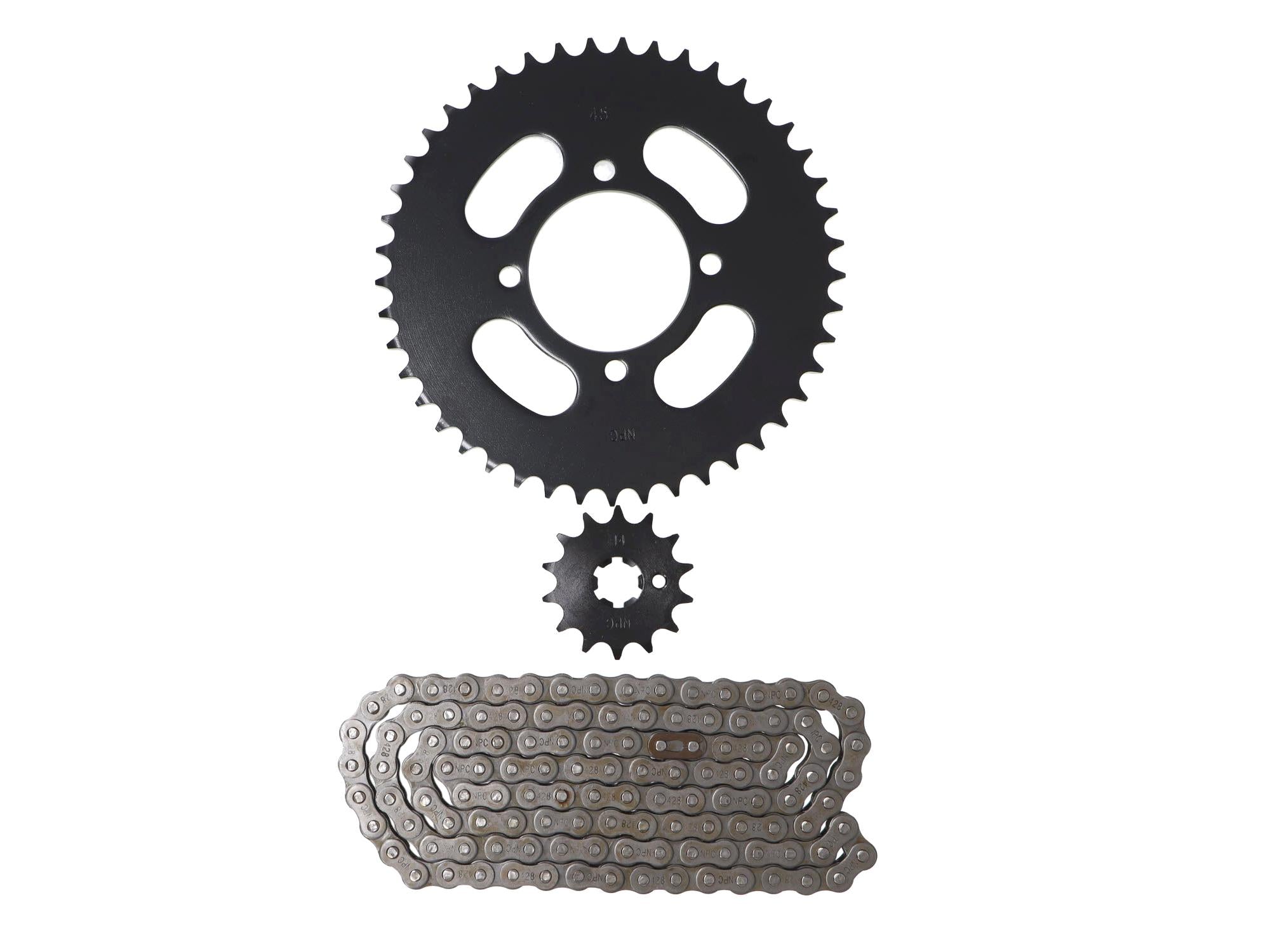 KIT TRANSMISION YAMAHA YBR 125 (14/45) (428H-120) / UNIVERSAL