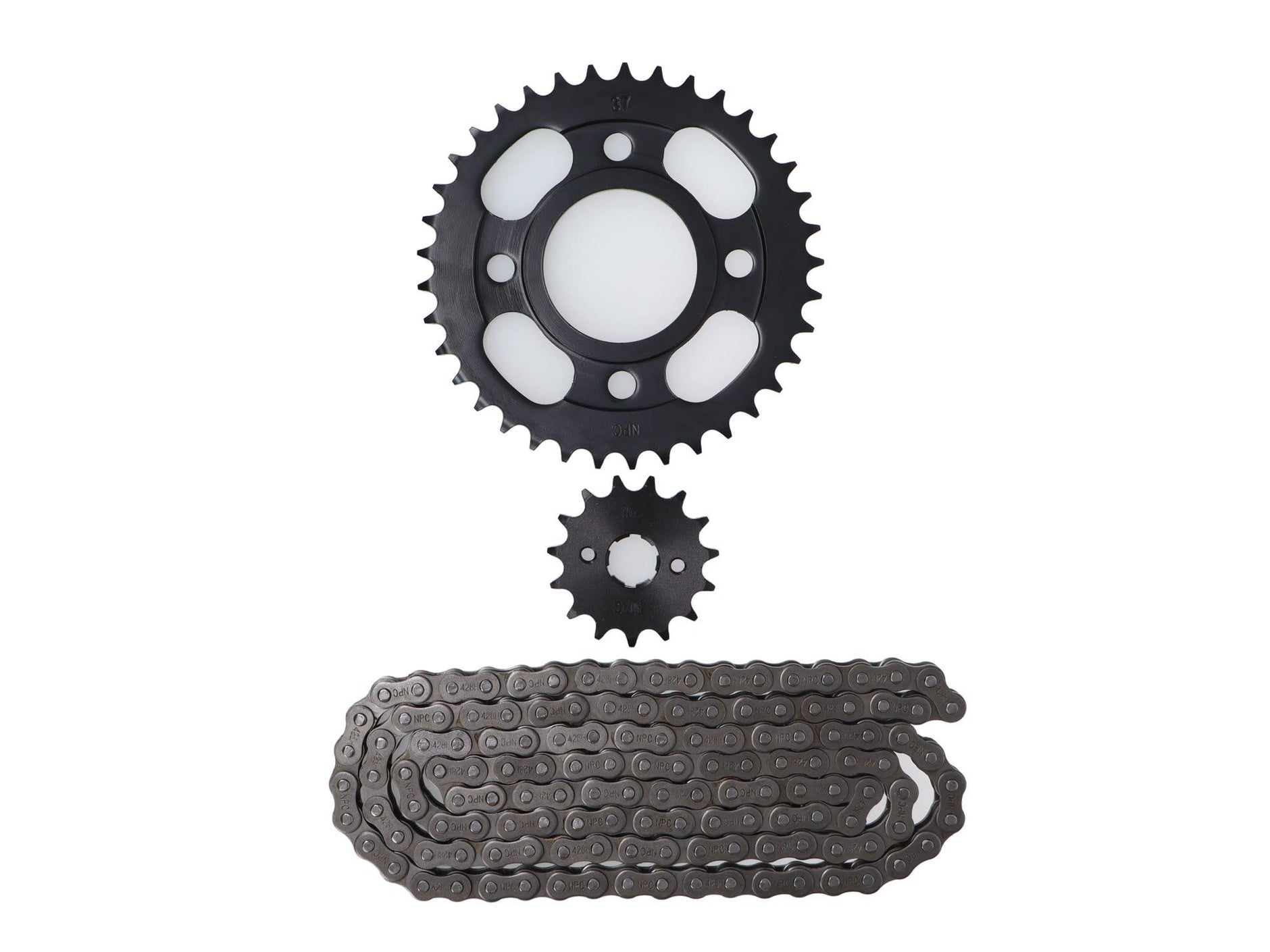 KIT TRANSMISION HONDA CG 125 (15/37) (428H-136) / MOTO CHINA