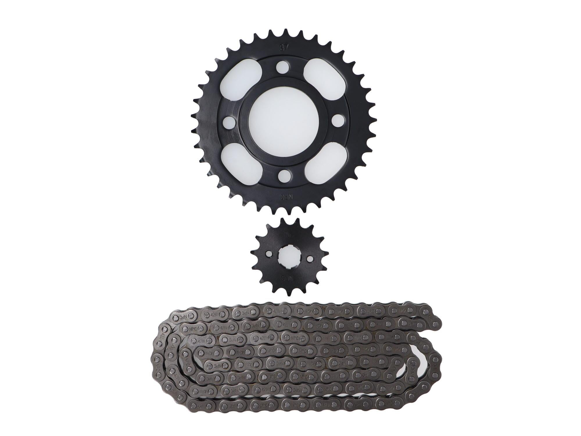 KIT TRANSMISION HONDA CG-125 (15/37) (428H-136) / MOTO CHINA