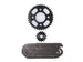 KIT TRANSMISION HONDA CG 125 (15/37) (428H-136) / MOTO CHINA