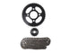 KIT TRANSMISION LIFAN GY200-LEOPARD/DAKAR 200// KEEWAY TX-200// KINLON JL-125TT (17/46) (428H-132) / MOTO CHINA
