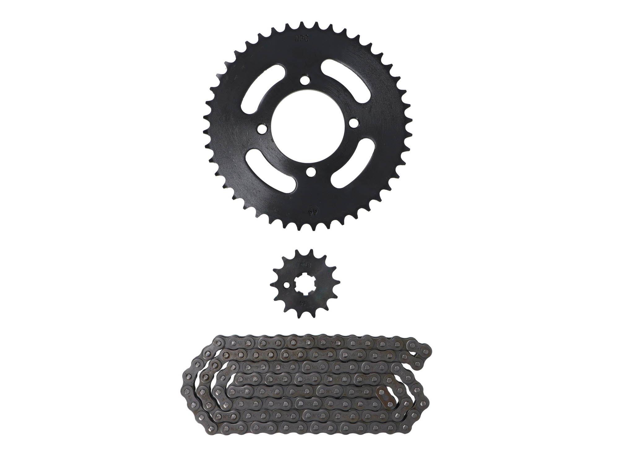 KIT TRANSMISION YAMAHA YD110 LIBERO/CRUX (14/44) (428HX-120) / UNIVERSAL