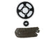 KIT TRANSMISION TVS SPORT 100 (13T+39T) (428X120) / UNIVERSAL