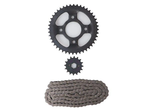 KIT TRANSMISION KINLON JL 200 (16/44) (428H-132) CENTRO CATALINA 58MM/PERNOS CATALINA 10.5MM/CANTIDAD PERNOS CATALINA 4/DISTANCIA PERNO-PERNO CATALINA 63MM / UNIVERSAL