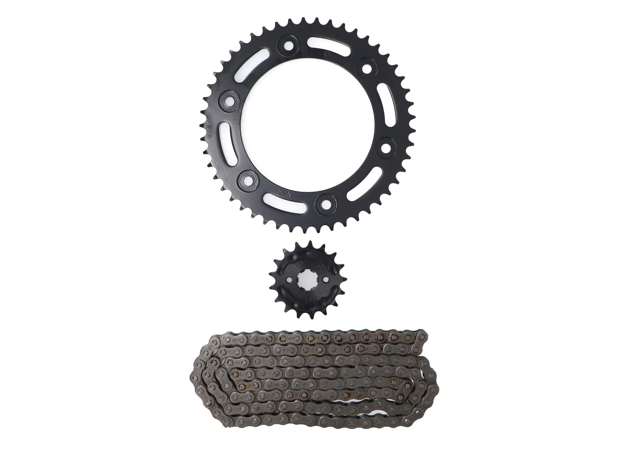 KIT TRANSMISION HONDA XR150L (17/49) (428HX-132) / HONDA