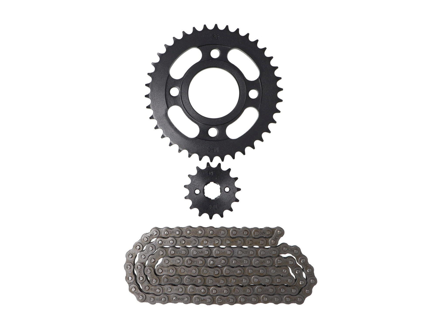 KIT TRANSMISION HONDA CG 125CC/CHINA 125 (15/38) (428H-120) / UNIVERSAL