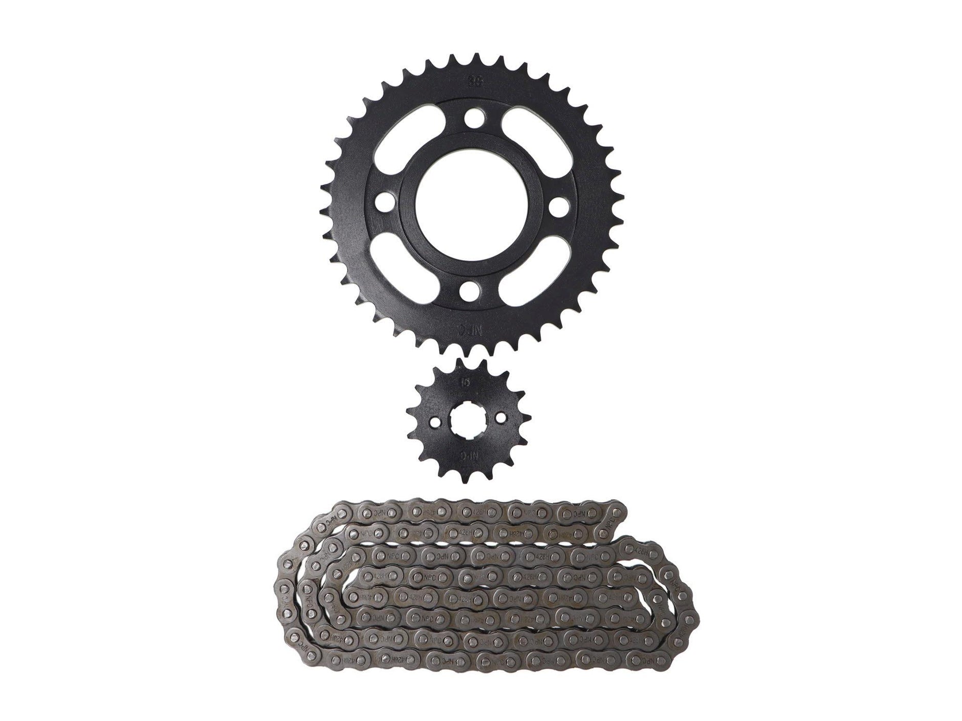 KIT TRANSMISION HONDA CG 125CC/CHINA 125 (15/38) (428H-120) / UNIVERSAL