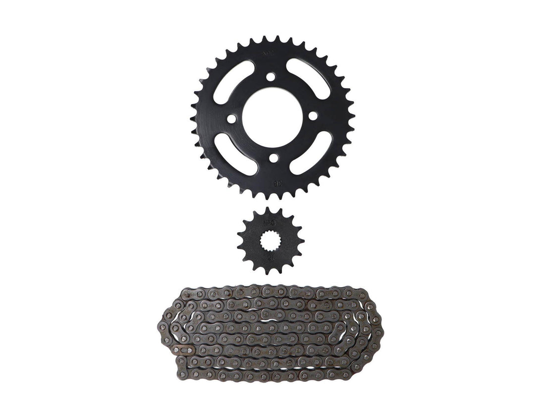 KIT TRANSMISION SUZUKI GN 125CC (15/38) (428HX-120) / SUZUKI