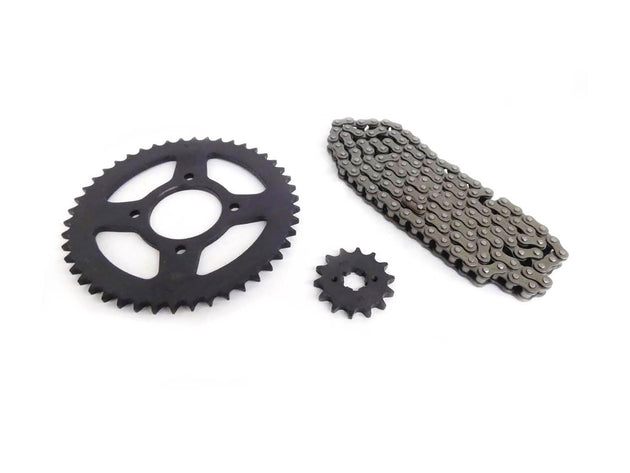 KIT TRANSMISION TVS APACHE RTR180 (46T+14T) (428HX132) / UNIVERSAL
