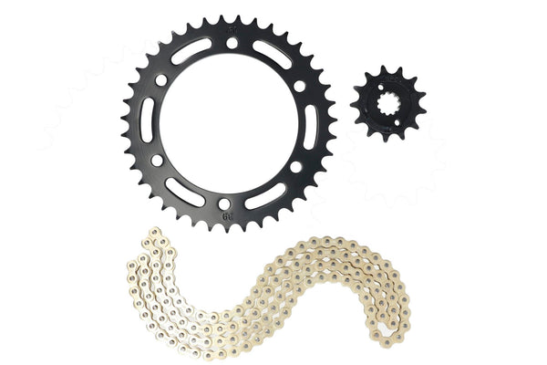 KIT TRANSMISION HONDA XRE 300 (DORADO) (R) / HONDA