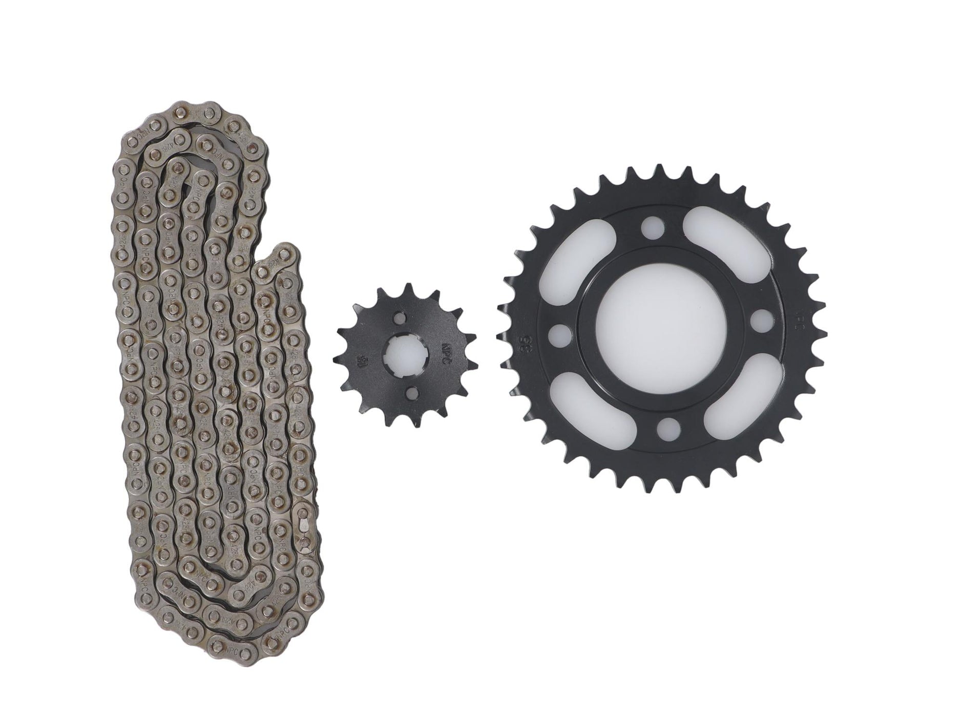 KIT TRANSMISION HONDA CG 125 (15/35) (428H-136) / MOTO CHINA