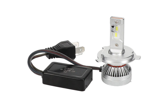 AMPOLLETA H4 FARO DELANTERO AUTO/MOTO LED ECONOMICO X2 / UNIVERSAL
