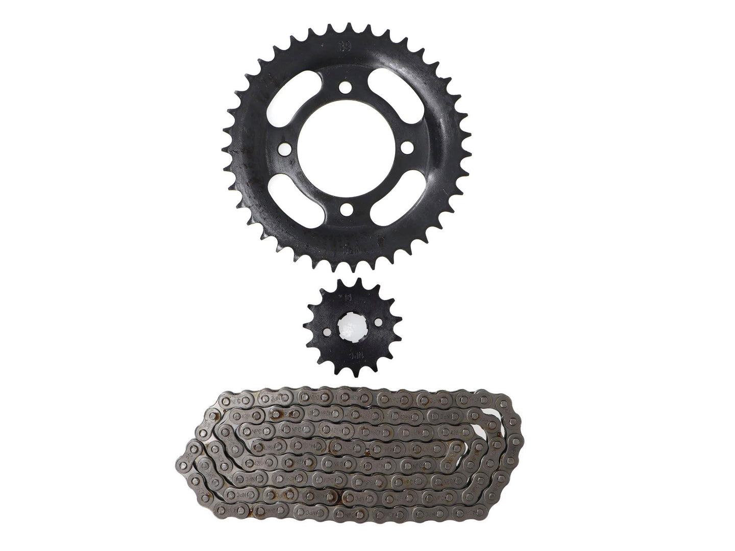 KIT TRANSMISION HONDA CGL 125CC (15/39T) (428HX-124) / HONDA