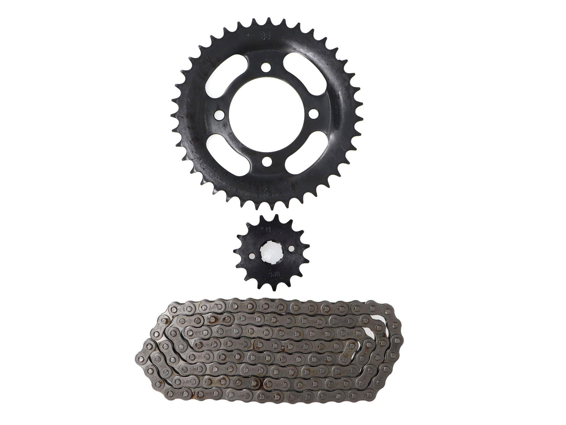 KIT TRANSMISION HONDA CGL 125CC (15/39T) (428HX-124) / HONDA
