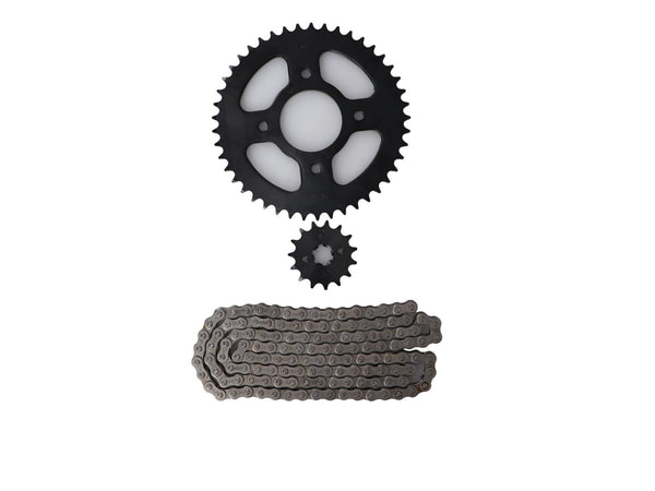 KIT TRANSMISION SUZUKI GIXXER 150 (15/45) (428H-132) CENTRO CATALINA 58MM/PERNOS CATALINA 8.5MM/CANTIDAD PERNOS CATALINA 4/ DISTANCIA PERNO-PERNO CATALINA 63.5MM/ESTRIA INTERNA / SUZUKI