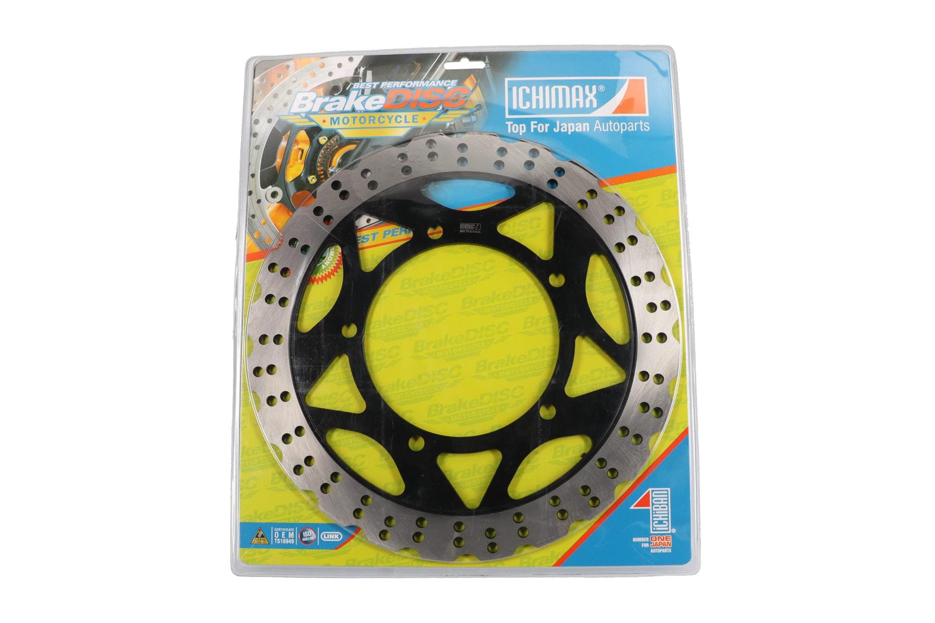 DISCO FRENO DEL KAWASAKI (NEGRO) NINJA-250RR / NINJA-300 / ER-300 / EX-250 / EX-300 / Z-250SL / Z-300 / KAWASAKI MOTOS