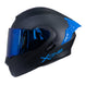 Casco moto xone 3000rs solid n.m az abatible sun visor