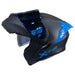 Casco moto xone 3000rs solid n.m az abatible sun visor