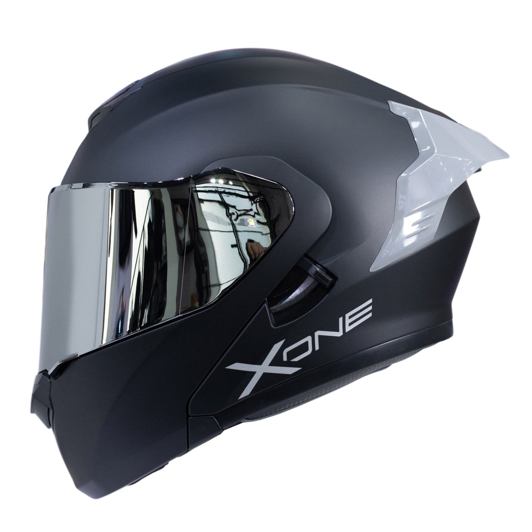 Casco moto xone 3000rs solid n.m sl abatible sun visor