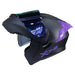 Casco moto xone 3000rs solid n.m mr abatible sun visor