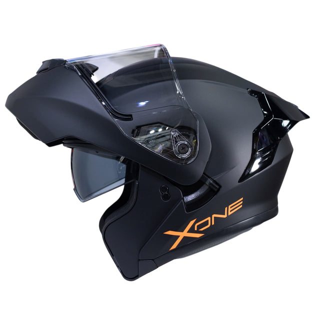 Casco moto xone 3000rs solid n.m n.nj tr abatible sun visor