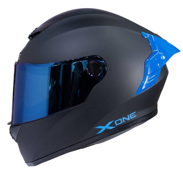 Casco moto xone 500rs solid n.m az integral