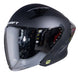 Casco moto shaft 226 gt solid n.m sl abierto