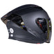 Casco moto shaft 226 gt solid n.m sl abierto