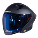 Casco moto shaft 226 gt solid n.m az abierto