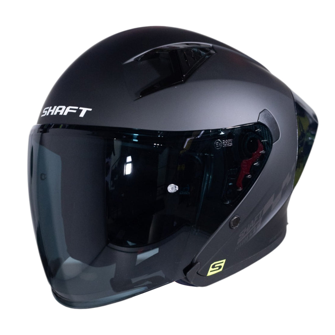 Casco moto shaft 226 gt solid n.m sm abierto